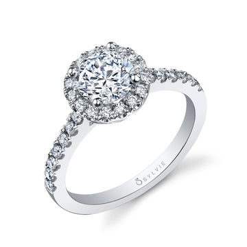 Sylvie Collection Engagement Ring